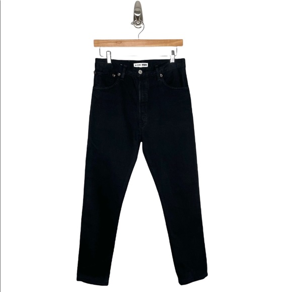 Re/Done | Vintage ReDone Levi’s High Rise Black Jeans Kendall Jenner 26 - Picture 1 of 13